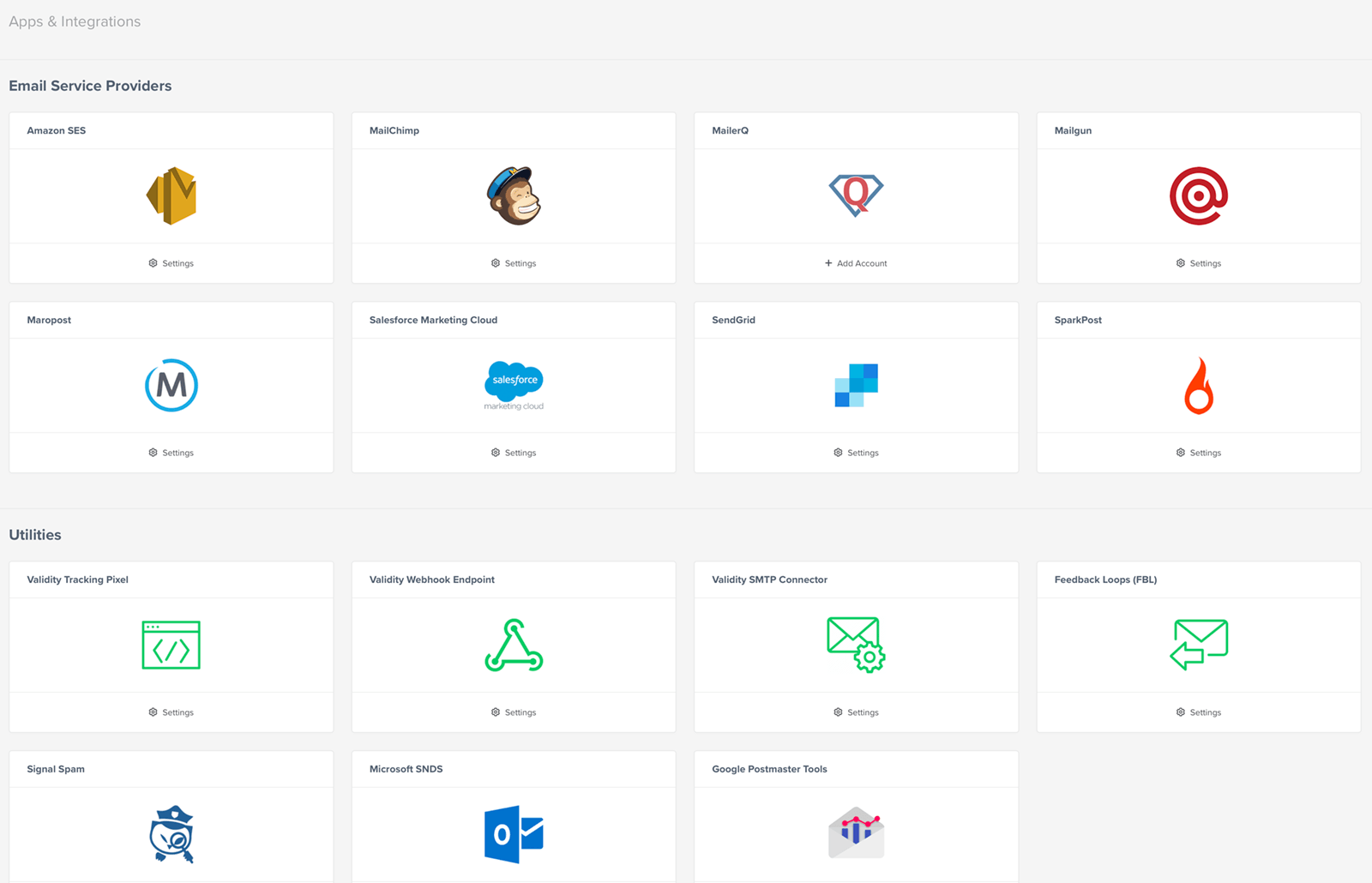 Platform Integrations
