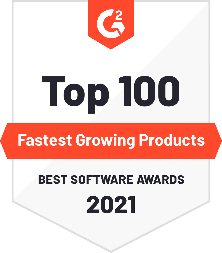 G2_Top 100 Fastest Growing Products