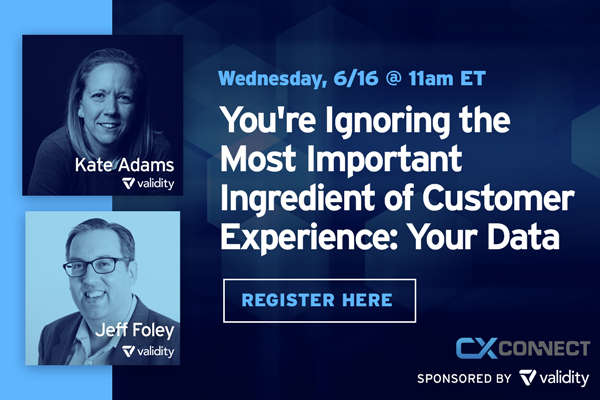 You’re Ignoring the Most Important Ingredient of Customer Experience: Your Data