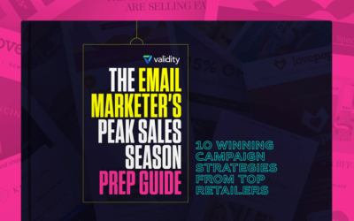 The Email Marketer’s Peak Sales Season Prep Guide