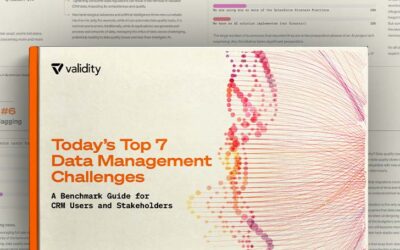 Today’s Top 7 Data Management Challenges: A Benchmark Guide for CRM Users and Stakeholders