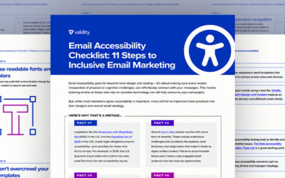 Email Accessibility Checklist