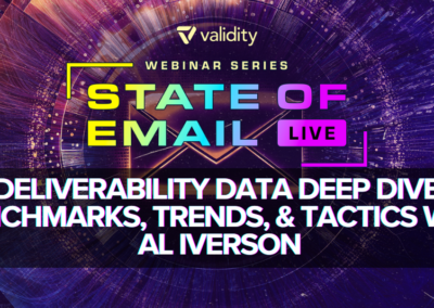 State of Email Live – Deliverability Data Deep Dive: Benchmarks, Trends, & Tactics with Al Iverson