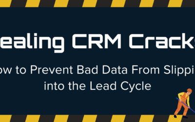 Sealing CRM Cracks: How to Prevent Bad Data from Slipping into the Lead Cycle