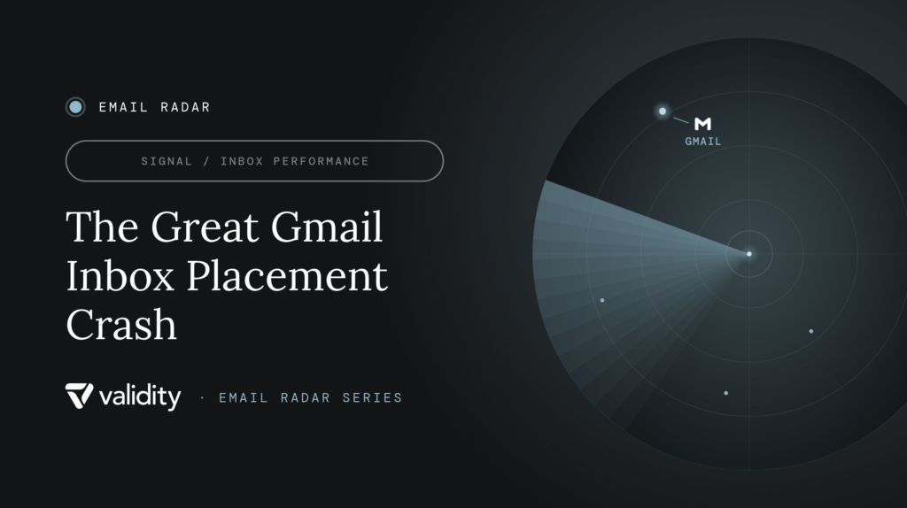 Email Radar: The Great Gmail Inbox Placement Crash